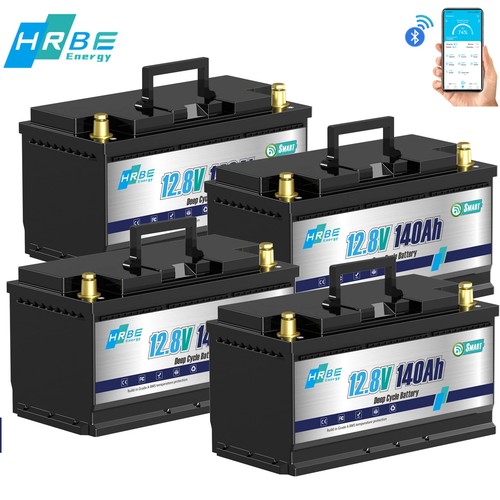 4pcs 12v 140ah lifepo4 - 1/2/3/4pcs,