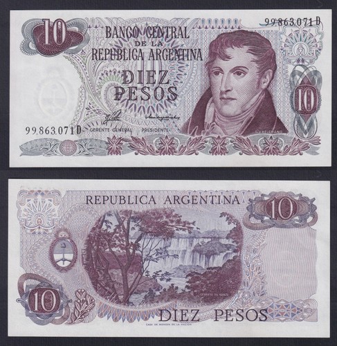 Banconota argentina pesos - argentina,