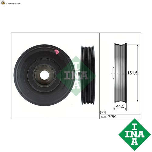 Puleggia albero motore 544 - puleggia,