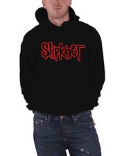 Felpa Slipknot Band Logo Grigio Capitolo Ufficiale Nuova Nera Pullover