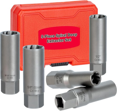 5pcs deep bolt - 5pcs, extractor