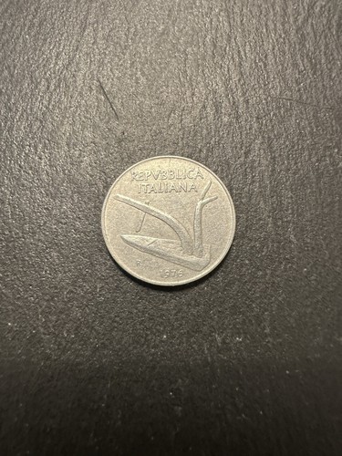 Lire 1976 spighe aratro - 10,