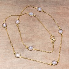 Collana Rosa Quarzo Rosa