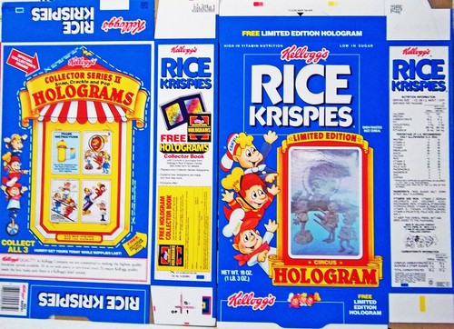 Rice krispies 1990 ologramma - 1990,