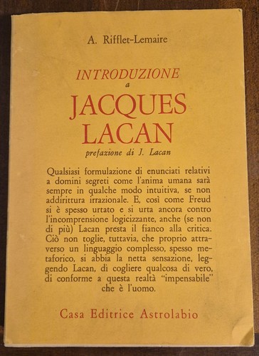 Introduzione jacques lacan - a,