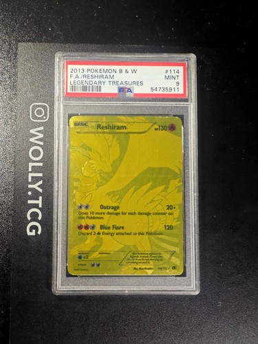 Psa reshiram legendary - psa, 9