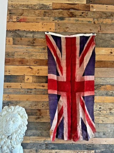 Antique british union jack - antique,