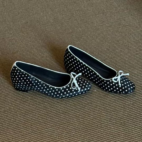 Scarpe donna pois mary jane - a,