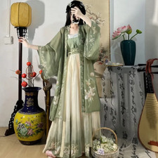 Abito cinese Hanfu set 3 pezzi