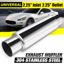 Silenziatore Scarico in acciaio inox universale per x auto racing sportivo 57 mm