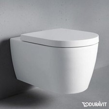 DURAVIT - VASO SOSPESO RIMLESS ME BY STARCK CON FISSAGGI DURAFIX 252909