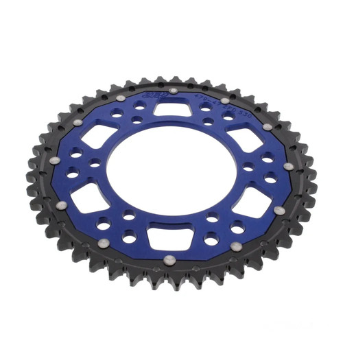 Pignone alluminio blu denti - alluminio, 47
