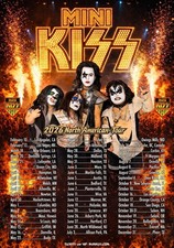 Poster mini kiss 2026 tour - kiss,