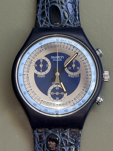 Swatch chron scn102 silver - chron,