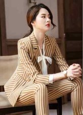 Tailleur completo gessato