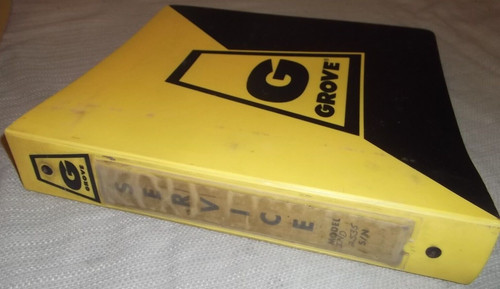 Grove 2535 manuale officina - 2535,