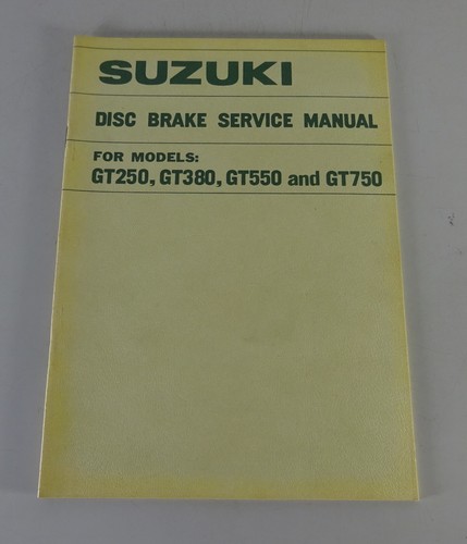 Manuale officina suzuki freni - officina,