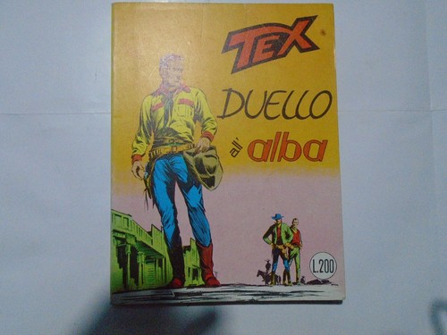 Tex prima edizione - tex, originale