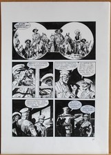 JOSE' ORTIZ - TAVOLA ORIGINALE TEX - 'IL TESORO DELLA MINIERA'