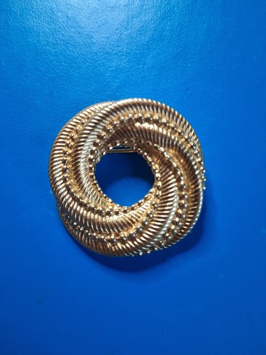 Spilla cerchio vintage trifari - spilla,