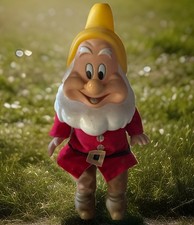 Nani 2 Pupazzi Sette Nani Biancaneve Disney  Brontolo Gongolo