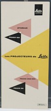 Leitz Les projecteurs de Leitz Pradovit Prado 66 Prado 250/500 Prado 150 1961