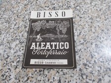 ETICHETTA ALEATICO PORTOFERRAIO BISSO LIVORNO originale NUOVA MAI ATTACCATA