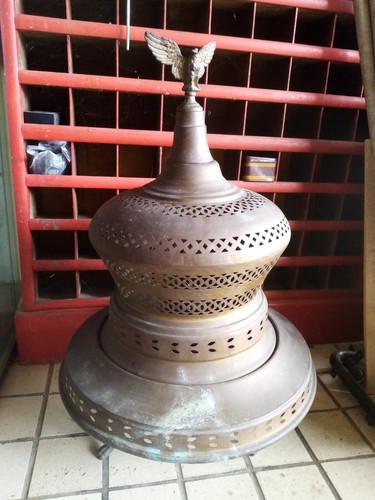 Braciere antico ottone