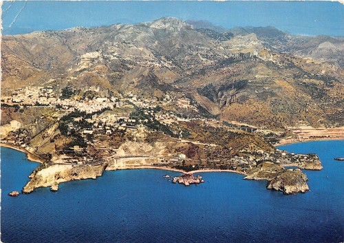 B68960 veduta aerea taormina - b68960,