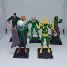 LOTTO MARVEL EAGLEMOSS FABBRI EDITORI 5 MINIATURE SPIDERMAN ENEMIES !OTTIME!