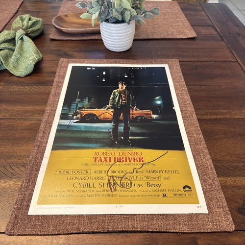 Dual signed deniro - dual, scorsese