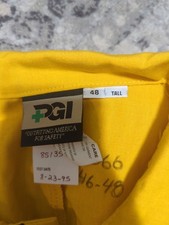 Tuta da salto Nomex gialla