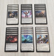 Mazzo carte Magic the Gathering Bianco Nero DOPPIA MAGIA Second Spell mtg