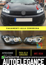 🔥1634 FARI ANTERIORI ADATTO GOLF 6 2008-2013 LOOK GOLF 7🔥