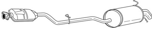 163 silenziatore posteriore - 163,