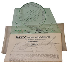 LINEX Rino 1007 Parallelograph Vintage For Lettering & Hatching Collectible 