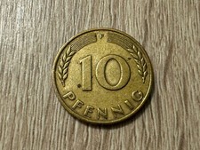 10 Pfennig 1949 F Banca dei