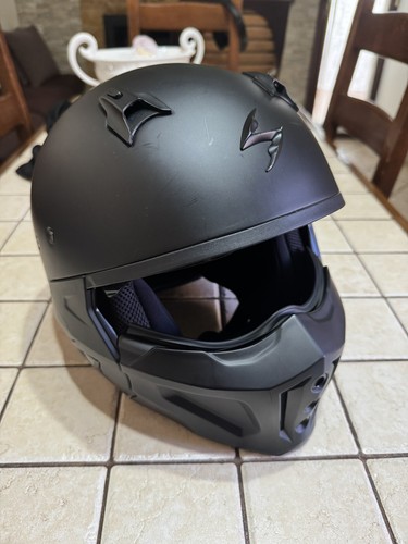 Casco jet modulare scorpion - casco,