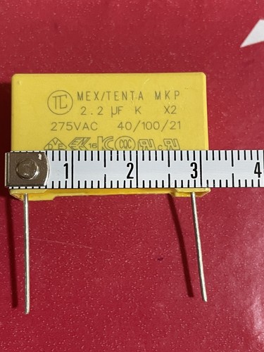 1pz 2uf condensatore - 1pz, 2,2uf