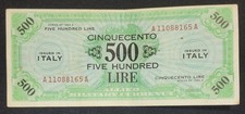 500 LIRE AM BILINGUE