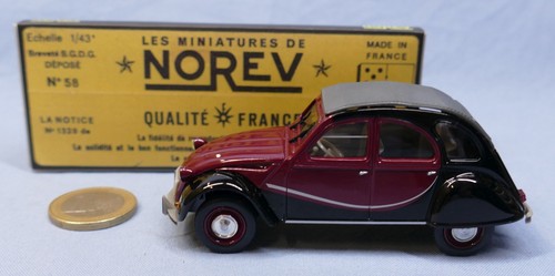 Norev citroën 2cv - 1/43, :