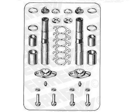 Kit perno fuso 34x174 - fuso, 50.10