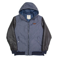 VANS Giacca Uomo Varsity Blu con Cappuccio M