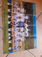 POSTER INTREPIDO SPORT CAMPIONATO CALCIO 1988/89 NAPOLI MARADONA CARECA ALEMAO