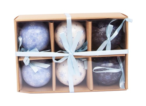 Ciao set sfere decoupage - sfere,