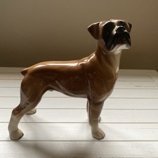 Vintage Ceramic Boxer Dog