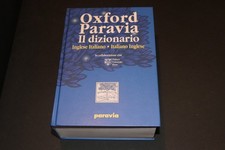 Dizionario Inglese Italiano - Oxford Paravia - 2001 - con difetto