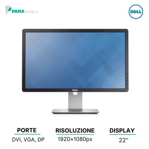 Monitor dell p2214hb - dell, 22"