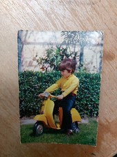 VESPA Giocattolo KID GIALLA  BELLA CARTOLINA GIOCATTOLO Vespa Piaggio