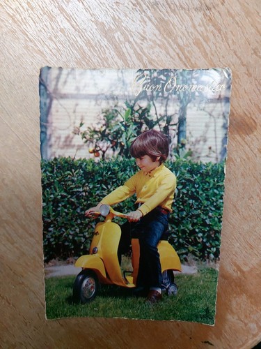 Vespa giocattolo kid gialla - giocattolo,